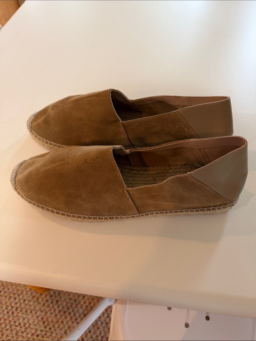Todd Snyder Nomad Suede Espadrille Slip Ons Sz 13.  New. Tub7